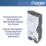 Hager Sollysta WMGSDP2/CHD 20A Grid 2-Pole Cooker Hood Switch White  with White Inserts