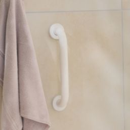 Glomma Straight Household Grab Rail White 300mm