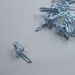Renaissance Metal Curtain Hooks Chrome 100 Pack