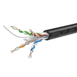 Labgear Cat 6 Black  4-Pair 8-Core Unshielded Ethernet Cable 305m Box