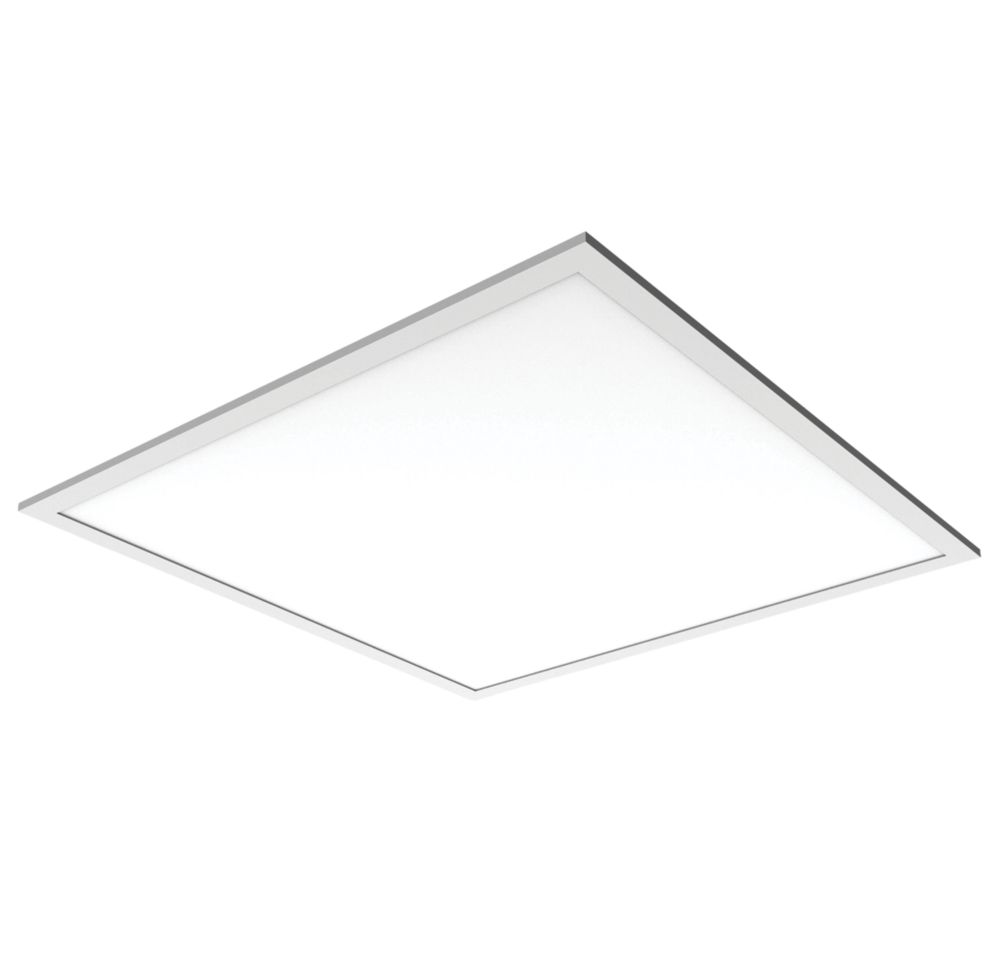 LAP Square 595mm x 595mm LED Edge-Lit Panel Light White 36W 3600lm ...