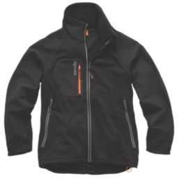 Scruffs Trade Flex  Softshell Jacket Black Large 44" Chest