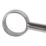 Essentials Rail Centre Bracket Brushed Nickel 25mm
