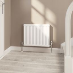 Flomasta 500mm x 500mm 1960BTU White Type 21 Convector Radiator