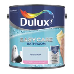 Dulux Matt Bathroom Paint Mineral Mist 2.5Ltr - Screwfix