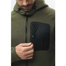 Snickers 8041 FlexiWork Hoodie Khaki Green Large 43" Chest
