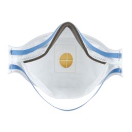 3M 9322+ Aura Cool Flow Comfort Disposable Valved Masks P2 2 Pack