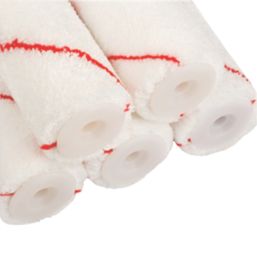 Fortress Trade  Short Pile Roller Sleeves Gloss 4" x 38mm 5 Pack