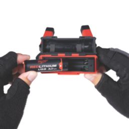 Milwaukee L4 NL400-301 Rechargeable LED Neck Light Red/Black 400lm