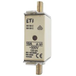 Garo Ceramic Body 00C Neozed Ceramic Fuse 10A gG 3 Pack