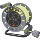 PRO XT OMU2513 13A 4-Gang 25m  Cable Reel 240V
