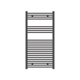 Flomasta  Towel Radiator 1200mm x 600mm Black 2101BTU