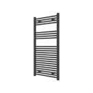 Flomasta 1200mm x 600mm 2101BTU Black Flat  Towel Radiator