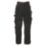 Scruffs Pro Flex Plus Holster Work Trousers Black 28" W 32" L
