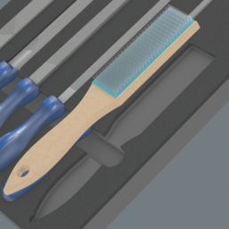 Wera Mixed File Set 9783 in Foam Insert 1 6 Pcs