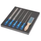 Wera Mixed File Set 9783 in Foam Insert 1 6 Pcs