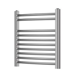 Blyss 500mm x 550mm 600BTU Chrome Curved  Towel Radiator