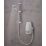 Aqualisa Aquastream Gravity-Pumped White Thermostatic Power Shower