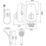 Aqualisa Aquastream Gravity-Pumped White Thermostatic Power Shower