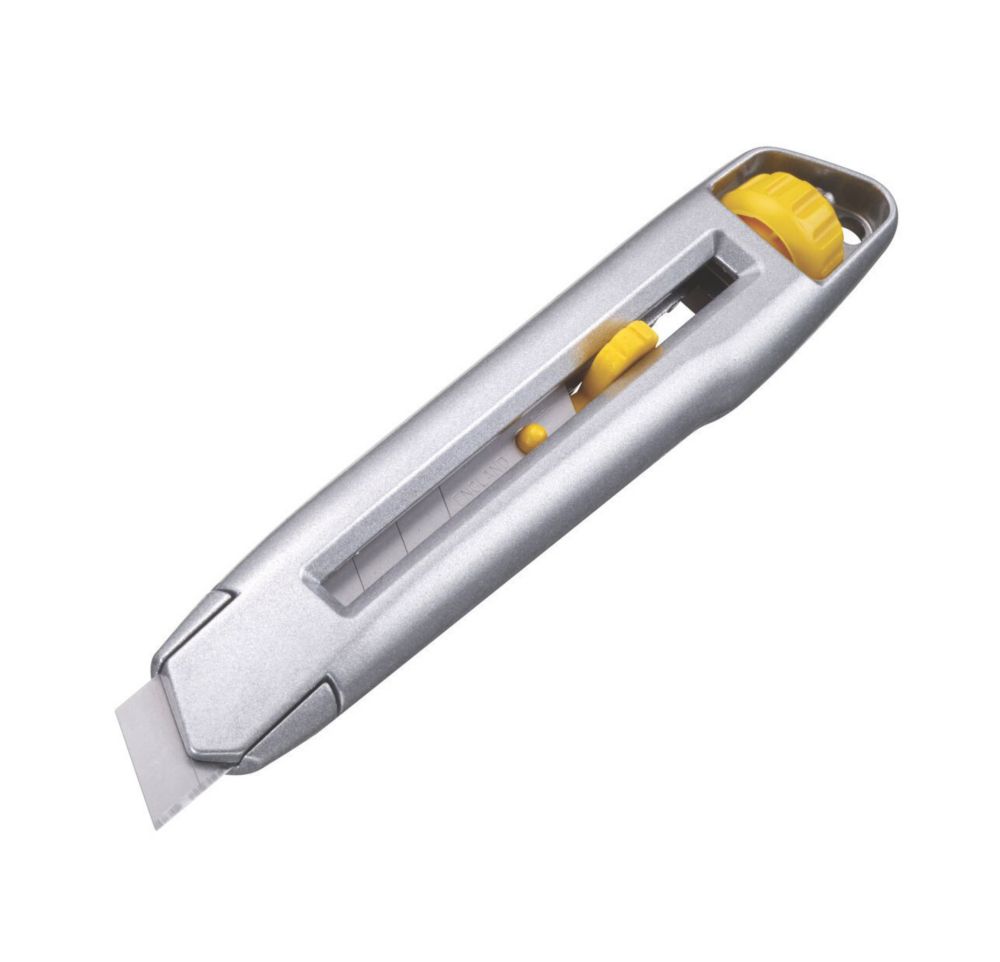 Stanley 010018 Interlocking Retractable 18mm SnapOff Utility Knife
