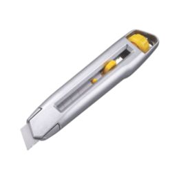 Stanley 0-10-018 Interlocking Retractable 18mm Snap-Off Utility Knife