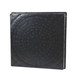 FloPlast Push-Fit Square Frame & Chamber Cover 450mm