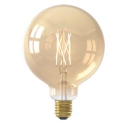 Calex  E27 G125 LED Virtual Filament Smart Light Bulb 7W 806lm