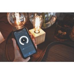 Calex  E27 G125 LED Virtual Filament Smart Light Bulb 7W 806lm