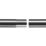 Croydex Straight Flexi-Fix Shower Rod Stainless Steel Chrome 2300mm
