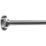Croydex Straight Flexi-Fix Shower Rod Stainless Steel Chrome 2300mm