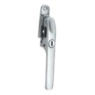 Smith & Locke Reversible Modern Lockable Casement Fastener Satin Chrome