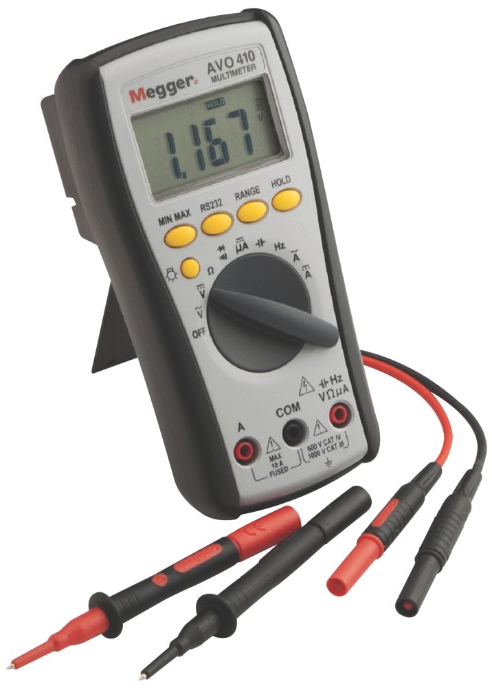 Megger AC/DC Digital Multimeter 1000V Screwfix
