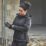 Site Dunfee Womens Hoodie Black Size 12
