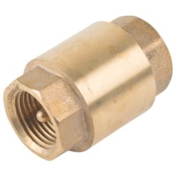 Midbrass  Check Non Return Valve Chrome 1/2"
