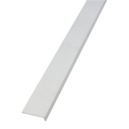 Rothley White Plastic Angle 1m x 10mm x 40mm