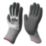 Site SWG360 Cut-Resistant Gloves Grey / Black Small