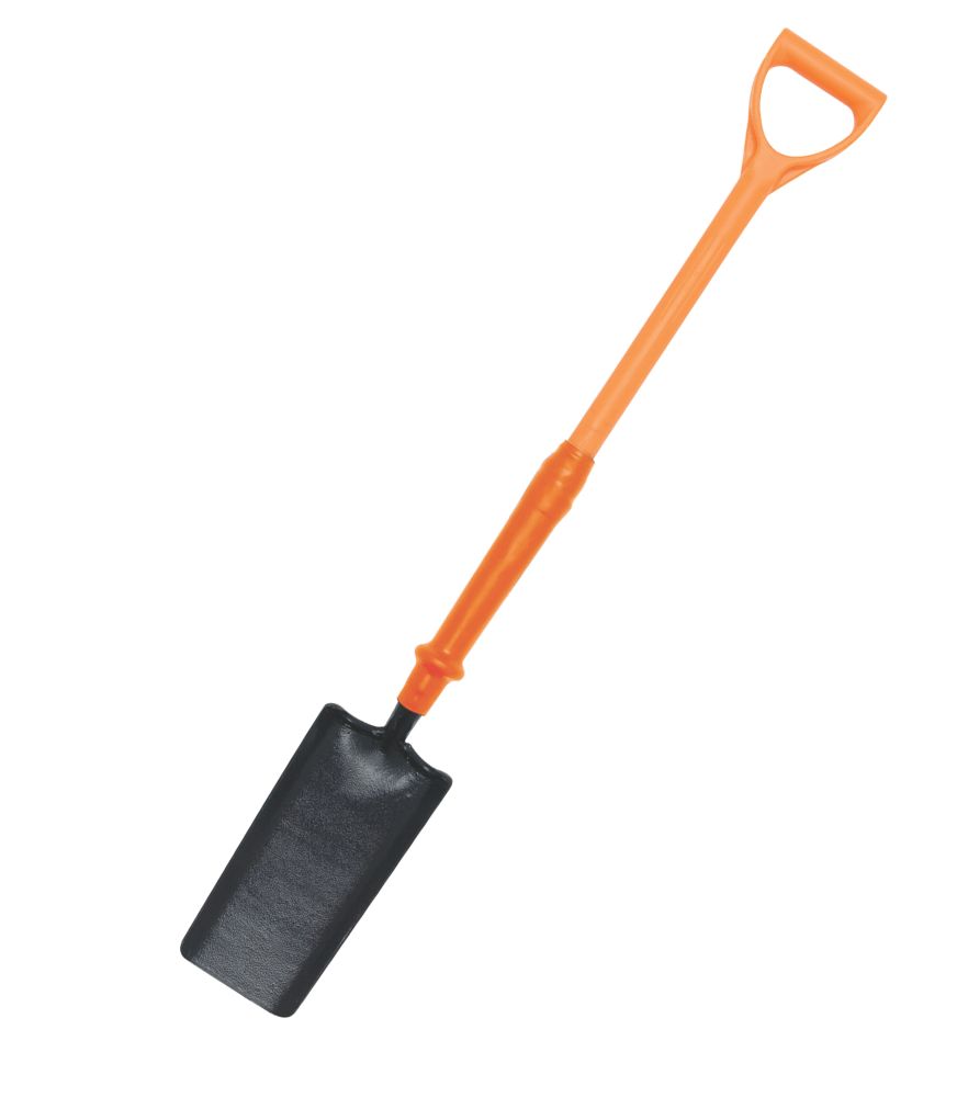 Spear & Jackson Insulated Treaded Cable Laying Shovel Screwfix