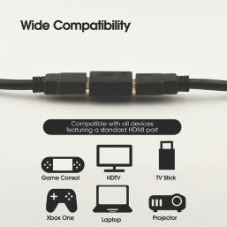 Labgear HDMI Female to Female Coupler