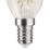 LAP  E14 Candle LED Light Bulb Clear 470lm 2.2W 2 Pack