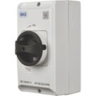 British General  32A 4-Pole Rotary Isolator Switch NO