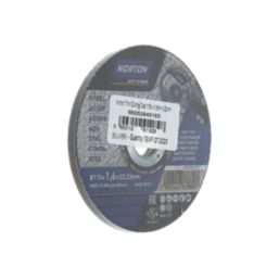 Norton  Metal Cutting Discs 115mm (4 1/2") x 22.23mm 5 Pack