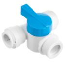 Flomasta Push-Fit Pipe Fitting Tee 15mm x 15mm x 3/4"