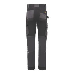 Site Evenson Multi-Pocket Stretch Trousers Grey/Black 32" W 32" L