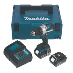 Makita DHP489STJ 18V 2 x 5.0Ah Li-Ion LXT Brushless Cordless Combi Drill