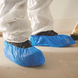 Site  Overshoes Blue One Size Fits All 50 Pack