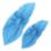 Site  Overshoes Blue One Size Fits All 50 Pack