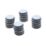 Essentials Grey Round Self-Adhesive Glides 25mm x 25mm 60 Pack