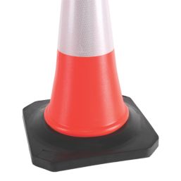 Essentials Barrier04 Safety Cone 500mm 5 Pack