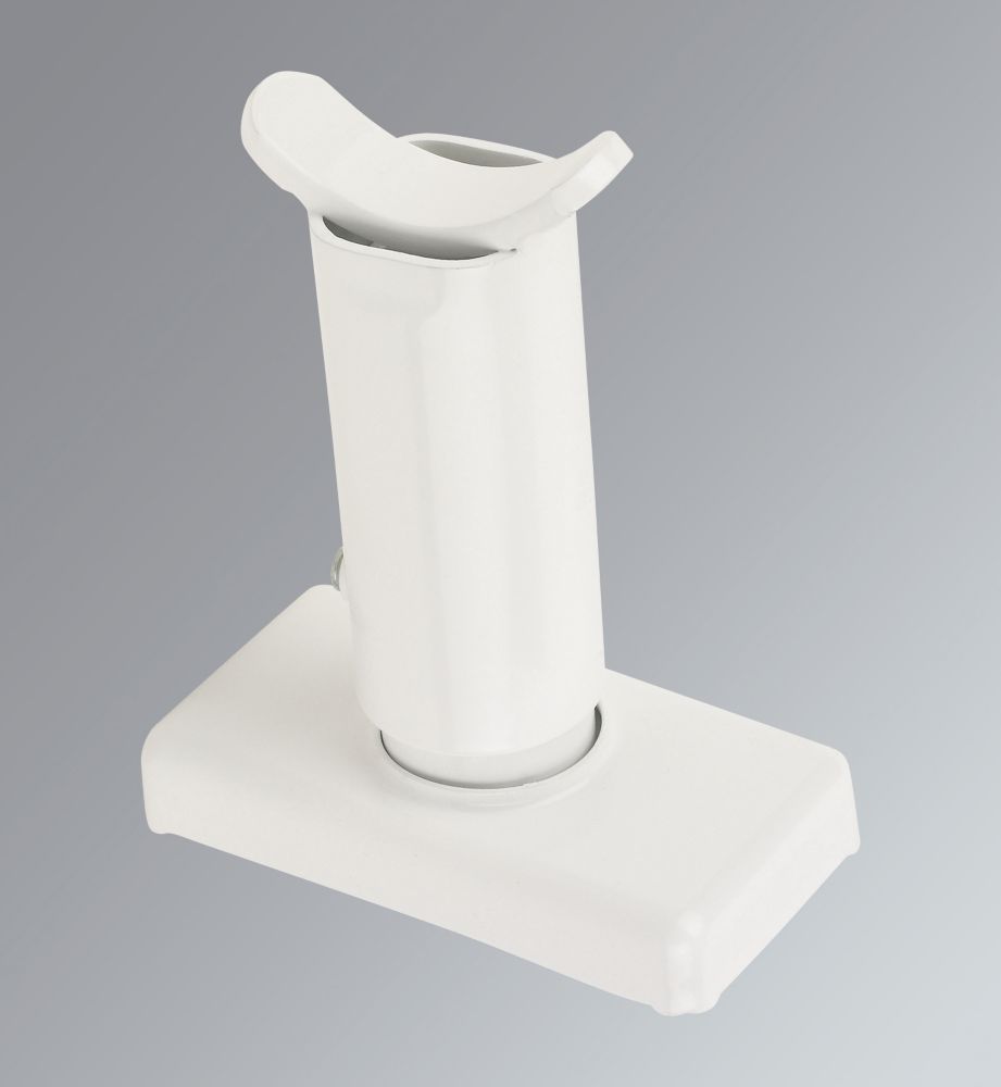 Acova Radiator Support Foot White Screwfix
