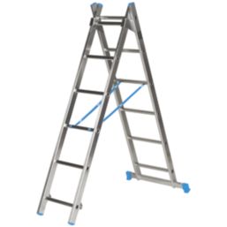 Mac Allister  Aluminium 2.6m Combination Ladder